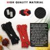 Coldairsoap Soft Silk Rope, Shibari Rope,Japanese Ropes Kit for Beginners and Experienced Riggers for Simple and Complex Knots Twisted Satin Shiny Cord 32 Feet/8MM view 3