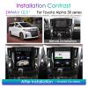 ZWNAV Android 9.0 Tesla Car Stereo for Ford Toyota Alphard 30 Series,with Fiber Cable, Car GPS Navigation Head Unit, Carplay, Radio, Bluetooth, WiFi,DSP view 2