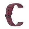 20MM Silicone Bands Compatible with Garmin Venu 2 Plus/Vvomove Sport/Venu SQ/forerunner 158/55/245/645, Wristband Strap Replacement Bracelet for Garmin Venu 2 Plus (wine red) view 2