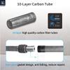 INNOREL ER322C Universal Carbon Fiber Tripod Center Column Extension Pole - 10 Layers, 32.5mm Tube, 55lbs Max Load, Black, Compatible with DSLR Camera, Tripod & Monopod view 4