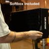 Aputure amaran F21x Bi-Color V-Mount LED Mat Foldable Flexible LED Light 2500K- 7500K CRI 95+, TLCI 98 App Control for Video Studio Photography Film Lighting with Sftobox,Carring Case (Amaran F21x) view 4