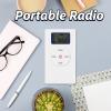 Portable Radio, Mini Pocket Radio Battery Operated Radio with Headphone and Lanyard, High Sensitivity FM Radio Weather Radio for Indoor Outdoor Home Office view 2