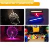 RUIITEN 6 inch Rectangle Display Pedestal, Colorful Rectangle Led Lights Display Base, Crystal Wooden Lighted Base Stand for Acrylic, Crystal, Night Light, Glass Resin Art view 2