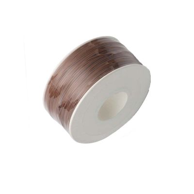 Colored Insulation Cable 250M 30 AWG 8-Wire Test Wrapping Wire, Copper Solid Cable (brown)