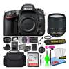 Nikon D610 24.3MP DSLR FX-Format Digital Camera with 18-140mm VR Lens (1540) Deluxe Bundle with 64GB SD Card + Large Camera Bag + Filter Kit + Spare EN-EL15 Battery + Telephoto Lens (Renewed) view 1