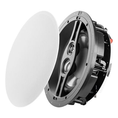 OSD Black R103 10" 3-Way in-Ceiling Speaker, 1" Pivoting Titanium Dome Tweeter, Single, BK-R103