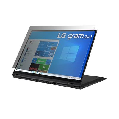 celicious Privacy 2-Way Anti-Spy Filter Screen Protector Film Compatible with LG Gram 16 16T90P (2-in-1)