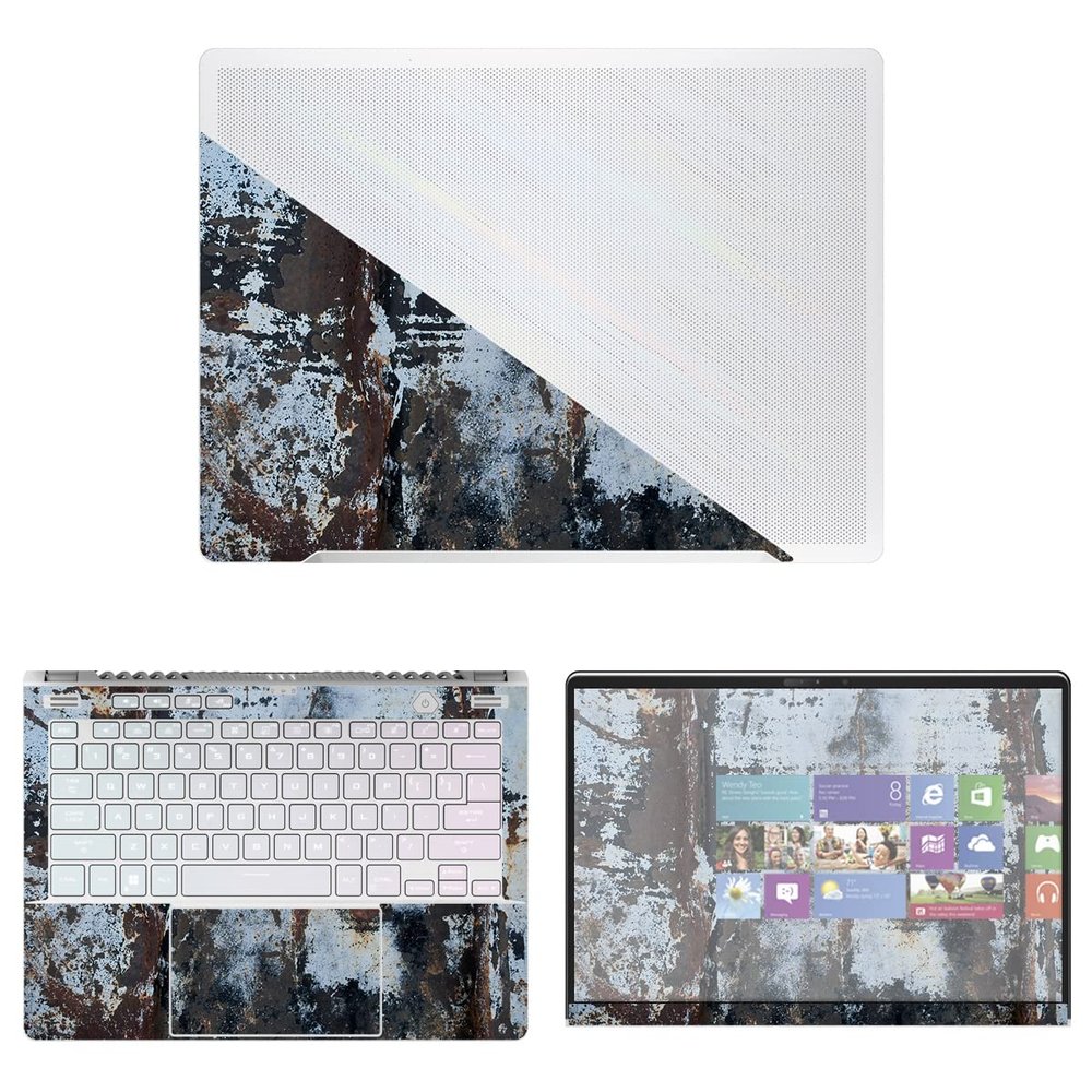 Decalrus - Protective Decal Skin Sticker for The Asus ROG Zephyrus G14 GA402 (14" Screen) case Cover wrap ASrogZep14_GA402-129
