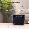 Soundfreaq Sound Rise II, SFQ-16: Bedside Alarm Clock Radio & Bluetooth Speaker, with Large Display Screen, FM Radio, Fast USB Charging, and Nature Sound view 2