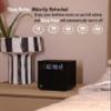 Soundfreaq Sound Rise II, SFQ-16: Bedside Alarm Clock Radio & Bluetooth Speaker, with Large Display Screen, FM Radio, Fast USB Charging, and Nature Sound view 4