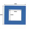 10x10 Mat for 20x20 Frame - Precut Mat Board Acid-Free Royal Blue 10x10 Photo Matte For a 20x20 Picture Frame, Premium Matboard for Family Photos, Show Kits, Art, Picture Framing, Pack of 10 Mats view 4