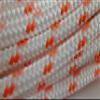 5/16 x 200 ft.Double Braid-Yacht Braid Polyester Rope Hank.White/Orange view 1