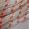 5/16 x 200 ft.Double Braid-Yacht Braid Polyester Rope Hank.White/Orange view 2