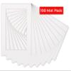 16x16 Mat for 20x20 Frame - Precut Mat Board Acid-Free White 16x16 Photo Matte Made to Fit a 20x20 Picture Frame, Premium Matboard for Family Photos, Show Kits, Art, Picture Framing, Pack of 100 Mats view 2