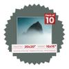 16x16 Mat for 20x20 Frame - Precut Mat Board Acid-Free Charcoal 16x16 Photo Matte for a 20x20 Picture Frame, Premium Matboard for Family Photos, Show Kits, Art, Picture Framing, Pack of 10 Mats view 1