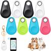 Konohan 8 Pack Key Finder Locator Anti Lost GPS Tracker Wireless Anti Lost Alarm Sensor Device Finder Mini Pet GPS Tracker for Locating Phone Keys Wallets Luggage Item, 5 Colors view 1
