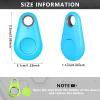 Konohan 8 Pack Key Finder Locator Anti Lost GPS Tracker Wireless Anti Lost Alarm Sensor Device Finder Mini Pet GPS Tracker for Locating Phone Keys Wallets Luggage Item, 5 Colors view 2
