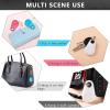Konohan 8 Pack Key Finder Locator Anti Lost GPS Tracker Wireless Anti Lost Alarm Sensor Device Finder Mini Pet GPS Tracker for Locating Phone Keys Wallets Luggage Item, 5 Colors view 4