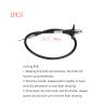 Pastlla 15.7"(40cm) Threaded Release Cable Vibration-Free Black Shutter Release Cable Shutter Release Cable with Bulb-Lock Mechanical Shutter Release Cable view 2