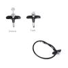 Pastlla 15.7"(40cm) Threaded Release Cable Vibration-Free Black Shutter Release Cable Shutter Release Cable with Bulb-Lock Mechanical Shutter Release Cable view 3
