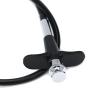 Pastlla 15.7"(40cm) Threaded Release Cable Vibration-Free Black Shutter Release Cable Shutter Release Cable with Bulb-Lock Mechanical Shutter Release Cable view 4