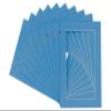 13x19 Mat for 18x24 Frame - Precut Mat Board Acid-Free Bay Blue 13x19 Photo Matte for a 18x24 Picture Frame, Premium Matboard for Family Photos, Show Kits, Art, Picture Framing, Pack of 100 Mats view 1