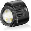 Seafrogs Diving Led Video Light Waterproof 130FT/40M White Red Blue Camera Fill Lights with 1/4" Ball Head Cold Shoe Adapter Underwater Photography Lighting for Gopro Sony Nikon Camera(SL-18) view 1