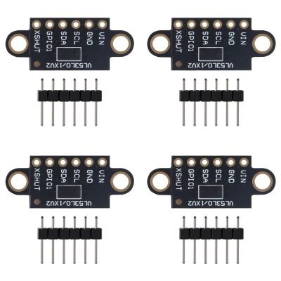 DWEII VL53L0X Time-of-Flight Flight Distance Measurement Sensor Breakout VL53L0X ToF Laser Range Finder Pack of 4