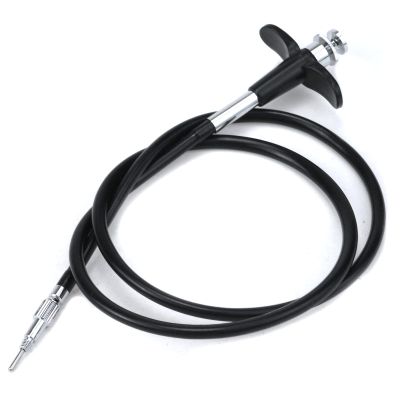 Pastlla 28"(70cm) Threaded Release Cable Vibration-Free Black Shutter Release Cable Shutter Release Cable with Bulb-Lock Mechanical Shutter Release Cable