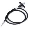 Pastlla 28"(70cm) Threaded Release Cable Vibration-Free Black Shutter Release Cable Shutter Release Cable with Bulb-Lock Mechanical Shutter Release Cable view 1