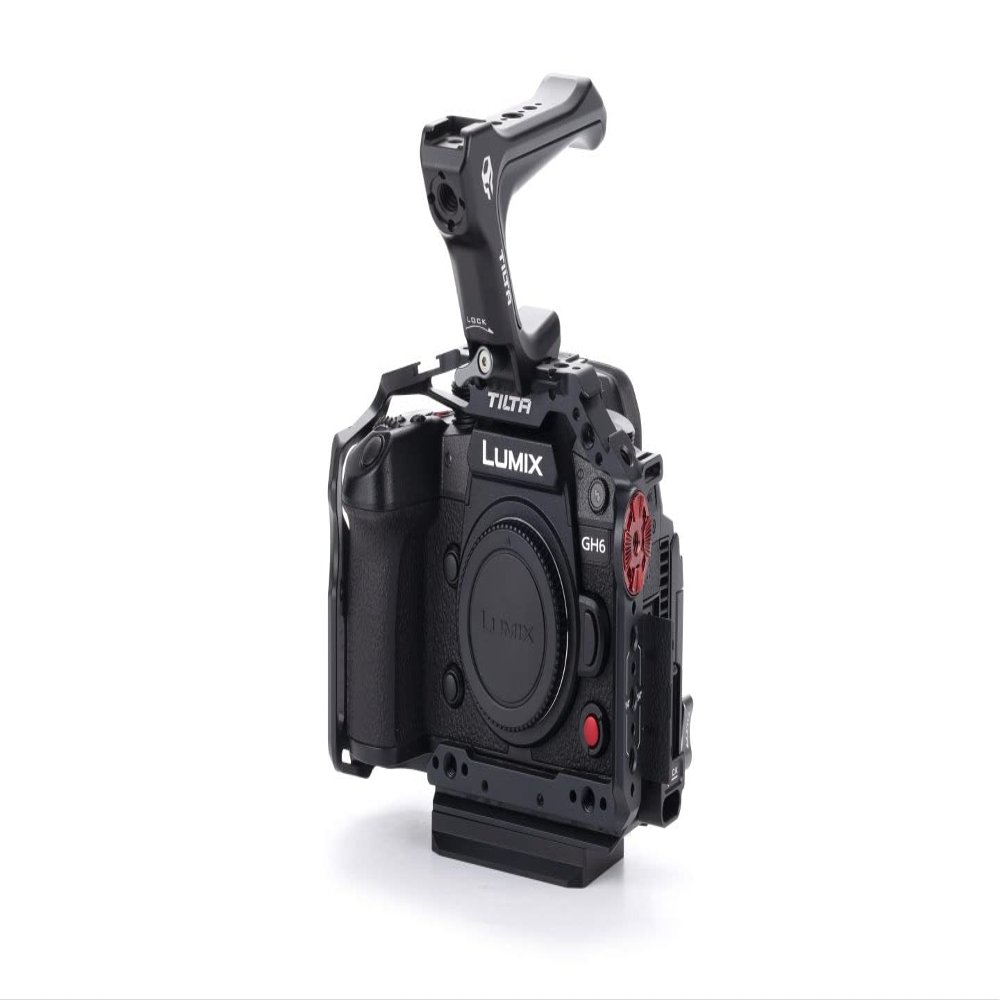 Tilta Camera Cage Compatible with Panasonic GH7/GH6 Basic Kit Black | TA-T15-A-B