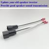 2 Pack 72-5600 Speaker Harness Replacement for Ford Speaker Wire Harness Adapter Replacement for Ford F150 F250 Escape Mustang Lincoln Mazda Speaker Wiring Harness Adapter view 4