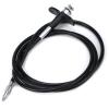 Pastlla 39.4"(100cm) Threaded Release Cable Vibration-free Black Shutter Release Cable Shutter Release Cable with Bulb-Lock Mechanical Shutter Release Cable view 1