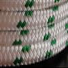 5/16 x 200 ft.Double Braid-Yacht Braid Polyester Rope Hank.White/Green view 1