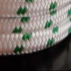 5/16 x 200 ft.Double Braid-Yacht Braid Polyester Rope Hank.White/Green view 4