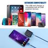 Quick Fast Charge 3.0 Wall Charger with Type C Cable 10ft, 5 Pack 30W Dual USB Power Adapter & 5 Pack Type C Charger Compatible with Samsung Galaxy S10 S9 S8, Note 10 9 view 3