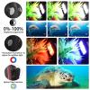 Seafrogs Diving Led Video Light 130FT/40M Waterproof White Red Blue Light Underwater Camera Filling Lights with Ball Head YS Adapter Photography Lighting for Gopro, Housing, Bracket(SL-21) view 2