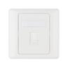 86 Type Gigabit Network Panel RJ45 Cat6 Outlet Wall Plate Socket Keystone Faceplate view 1