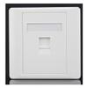 86 Type Gigabit Network Panel RJ45 Cat6 Outlet Wall Plate Socket Keystone Faceplate view 2