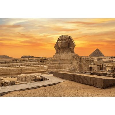 12x10ft Egypt Backdrop Desert Egyptian Sphinx Pyramid Ancient Egypt Scene Photography Background Egyptian Travel Themed Party Decorations Supplies Adults Travel Portraits Photo Shoot Studio Props