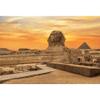12x10ft Egypt Backdrop Desert Egyptian Sphinx Pyramid Ancient Egypt Scene Photography Background Egyptian Travel Themed Party Decorations Supplies Adults Travel Portraits Photo Shoot Studio Props view 1