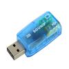 VizGiz 3 Pack USB Sound Card Adapter 5.1 Channel 3D External USB to 3.5MM 1/8 Audio Jack Stereo Headset Mic Microphone Headphone Earphone Plug and Play for Raspberry Pi Windows Mac Linux PC Computer view 3