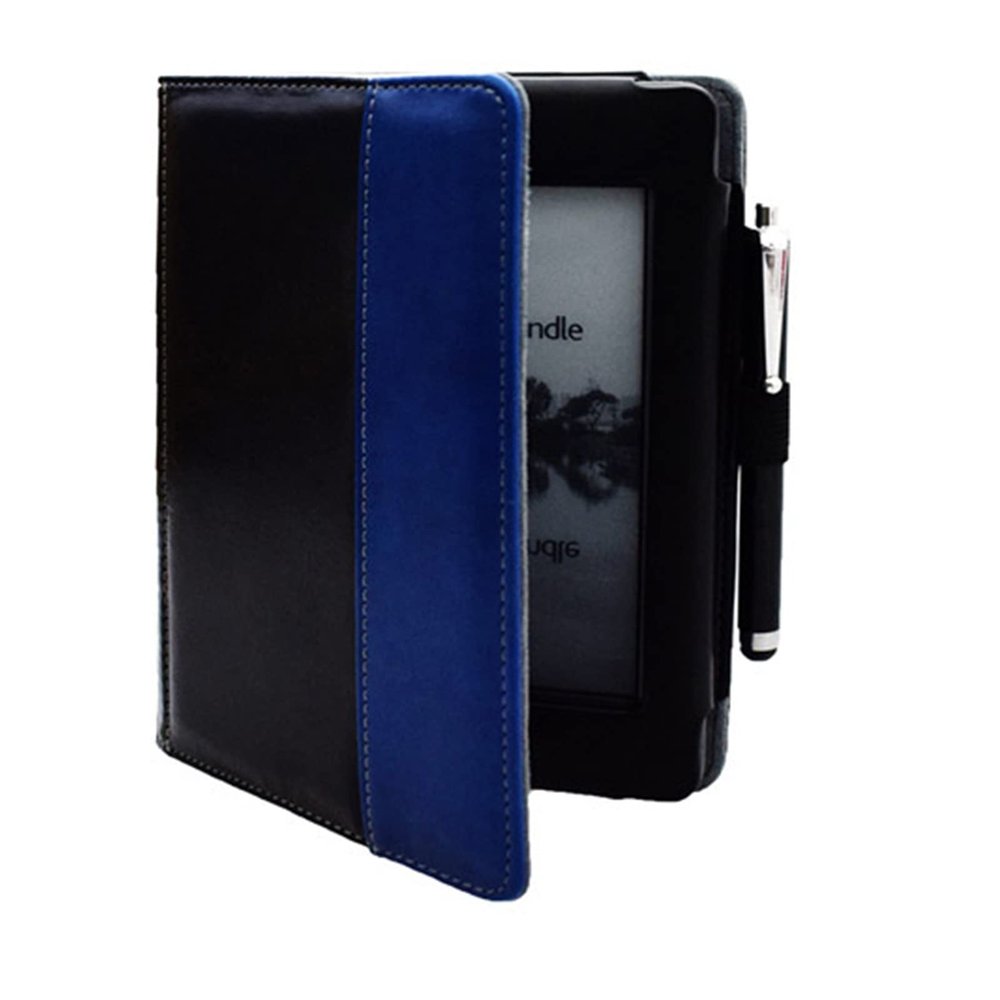 HAPPYA Case for Kindle Touch 2011 2012 Model, Protect Case Cover for Kindle Touch D01200 Ebook Cover (Color : BlackBlue)