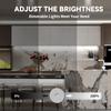 GUOTONG 50ft Waterproof LED Strip Lights, 6000K Daylight White IP44 Tape Light, 15M 12V Rope Light Strong 3M Adhesive, for Home,Kitchen, Patio, Balcony, Party, Wedding, Indoor and Outdoor Decor view 3