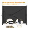 Portable Projector Screen with Stand, 50 Inch 4:3, Outdoor Projector Screen, Lightweight and Retractable, 1.2 High Gain Wrinkle-Free Video Projection Screens, for Home Cinema, Meeting Presentation. view 2