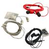 VizGiz 3 Pack 10FT Earbuds 3.5mm Stereo 3 Pole Headset Earphones 3 Meter Long Extension Wired Cord Cable Earphone Monitor in-Ear Headphone for Live Streamer Webcast Broadcast Phone Computer view 2