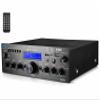 PyleUsa Wireless Bluetooth Home Stereo Amplifier - Multi-Channel 200 Watt Power Amplifier Home Audio Receiver System w/ HDMI, Optical/Phono/Coaxial,FM Radio, USB/SD, AUX, RCA,Mic in Remote - PDA9HBU.6 view 1