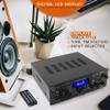 PyleUsa Wireless Bluetooth Home Stereo Amplifier - Multi-Channel 200 Watt Power Amplifier Home Audio Receiver System w/ HDMI, Optical/Phono/Coaxial,FM Radio, USB/SD, AUX, RCA,Mic in Remote - PDA9HBU.6 view 3