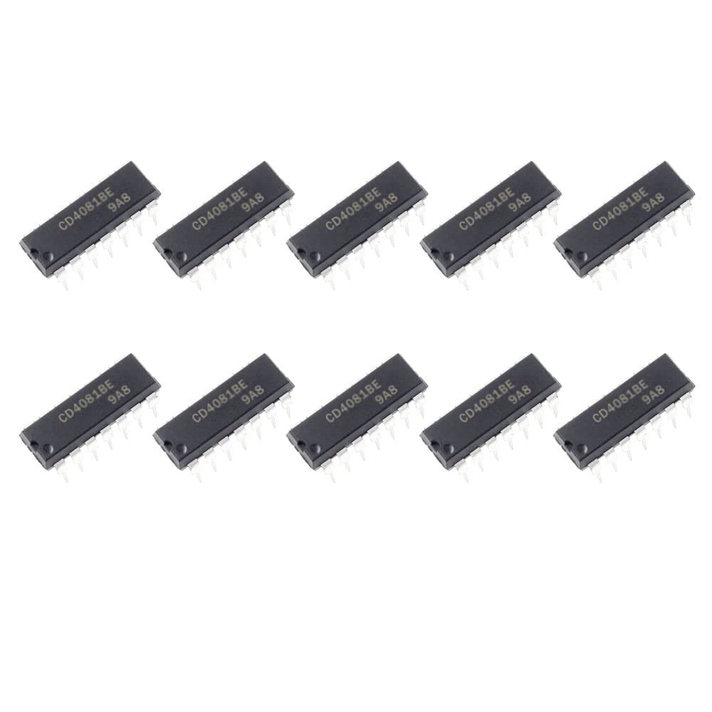 10PCS CD4093BE HCF4093BE CD4093 DIP DIP-14 CD4072BE CD4072 CD4073BE CD4073 CD4077BE CD4077 CD4078BE CD4078 CD4081BE CD4081,CD4081BE