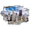 3D Self-adesive Removable Break Through The Wall Vinyl Wall Stickers/Murals Art Decals Stickers San Francisco, California 24 x 16 Inch Wall Decor for Kids, Made in USA view 2